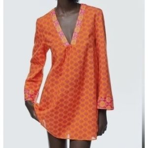 Zara cotton tunic dress XXL